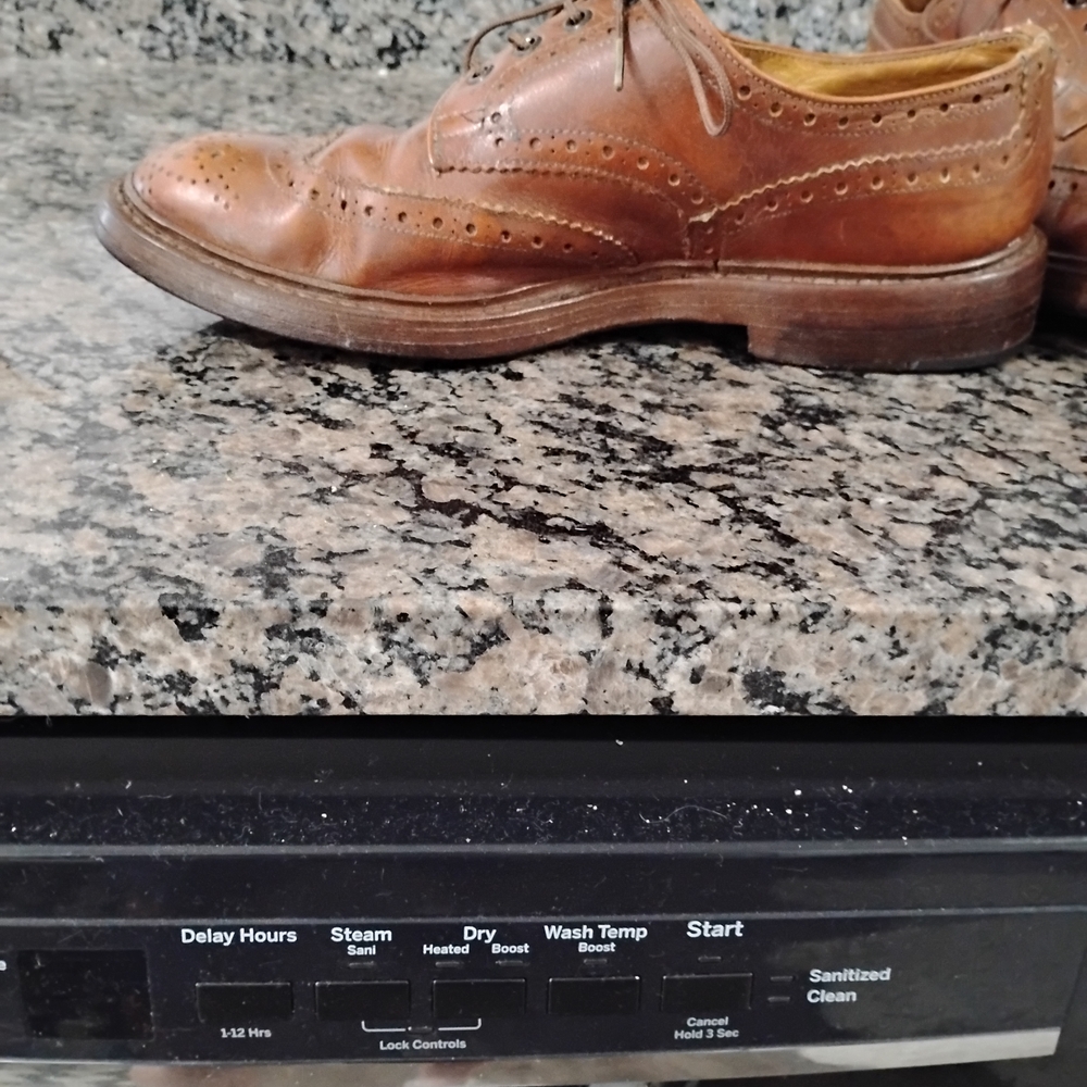 Vintage Trickers Brown Leather Men's Brogue Shoes - Picture 3 of 13